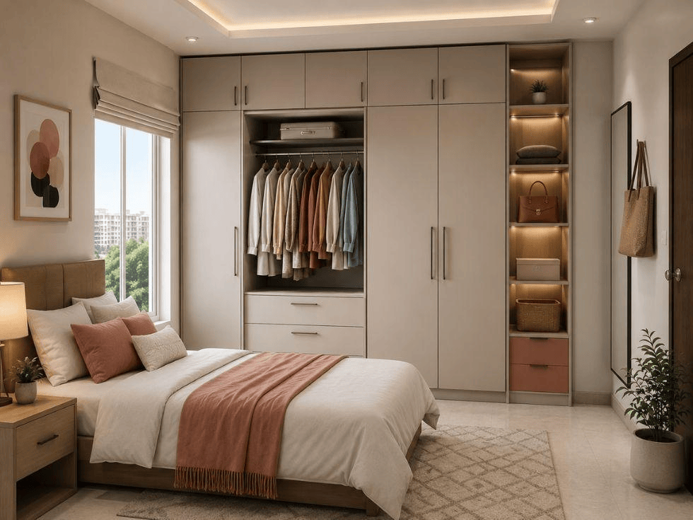 Bedroom & Wardrobe Interior Design in Coimbatore